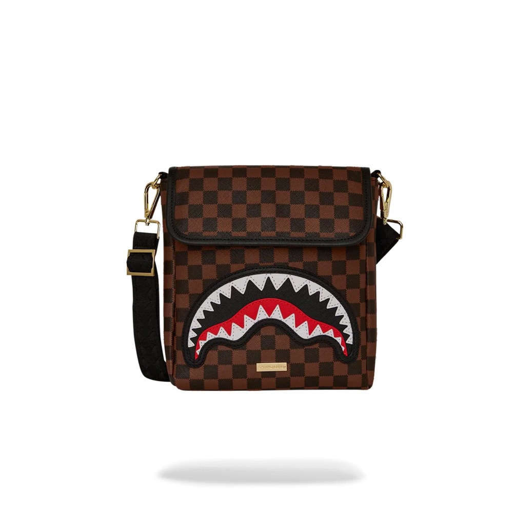 Sprayground Sawtooth Sharks In Paris Messenger Sling